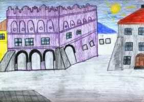 Kamienica Orsettich - rysunek